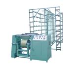Pneumatic warping machine