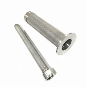 Quality 10 Inch Stainless Steel Sintered Filter Element For Industrial Filtration wholesale