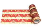 Decorative Paper Crafts 15mm*10m Christmas Washi Tape
