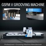 Streamline Door Four Sided V Groove For Metal Fully Automatic