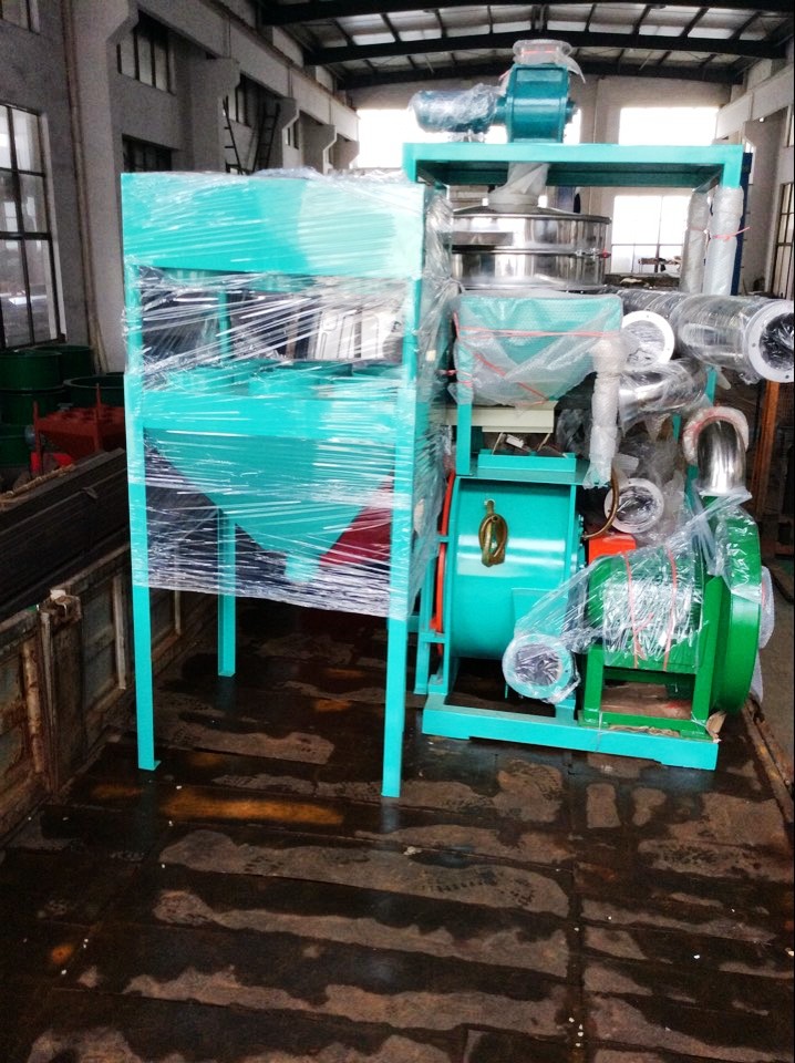 Dust Collection Pulverizer Machine For Powder , Water Cooling Small Pulverizer Machine