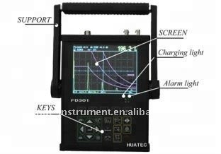 Dual 4a Ultrasonic Testing Flaw Detection Solid Metal Housing For Gate / Dac Alarm
