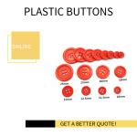 Disposable Gowns 4 Holes Plastic Buttons
