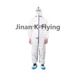 Medical Use PP Nonwoven Disposable Protective Suit XL 175cm