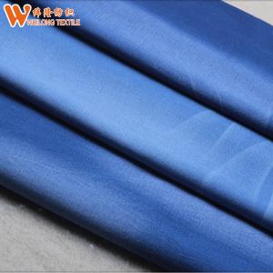 Quality Colourful Blue Viscose Cotton Stretch Denim Fabric Manufacturers wholesale