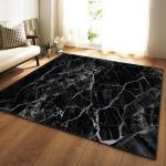 Marble living room carpet, bedroom, dining room floor mat size can be customized
