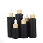 Flat Shoulder Frosted Glass Dropper Bottles 1oz 2oz Tincture Bottles