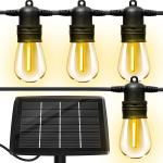 Weatherproof 50Ft Vintage Edison Bulbs With 16pcs Shatterproof Bulbs