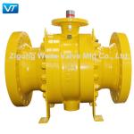 Class 600 Carbon Steel Flanged Ball Valve WCC Ball Valve API6D