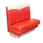 American 1950s Retro Style Cafe Sofa Set Restaurant Dining Booth Anti Aging