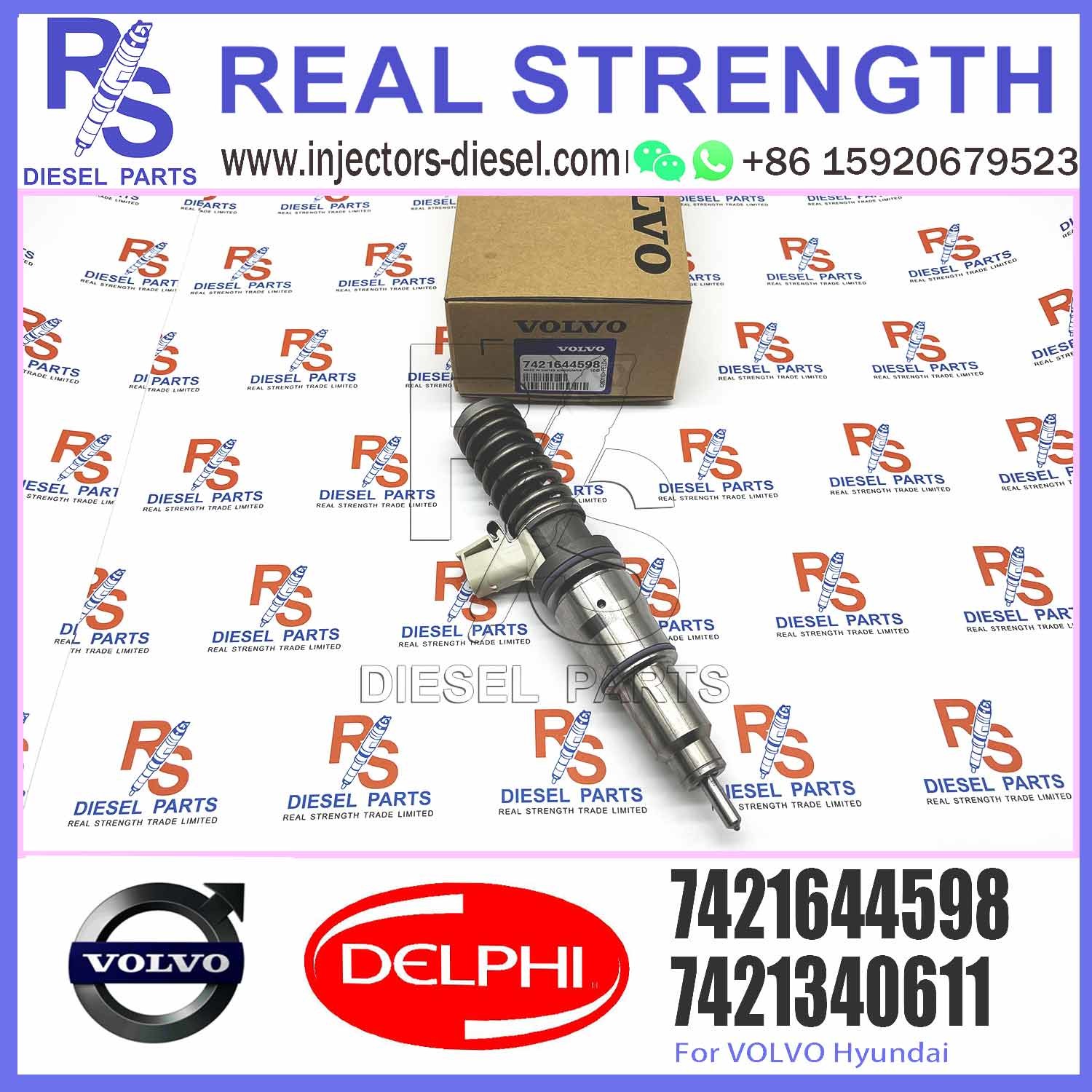 Diesel Fuel Injector Nozzle 7421644598 7485003042 7485003949 85003042 85003949 for V-O-L-V MD11 RENAULT Premium Diesel Eng
