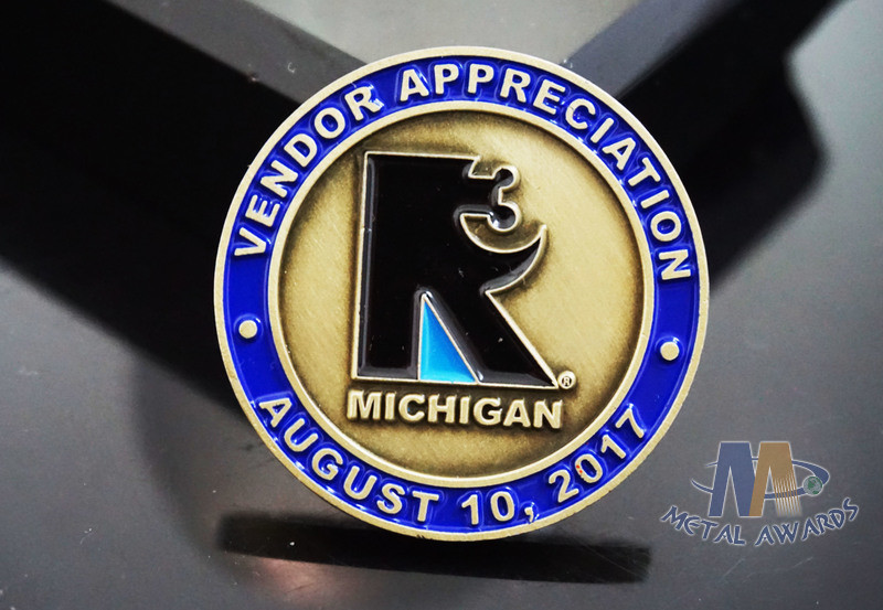 Despoke Zinc Diecast Custom Challenge Coins Promotional Coins Eagle Logo