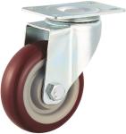 PVC Wheelchair Material Trolley Wheel All Size Caster Wheel 32mm Thickness with