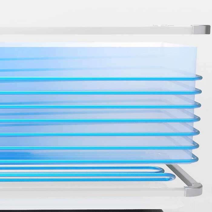Galvanized Sheet Slide Top Freezer Spraying Cabinet Combined Island Refrigerator