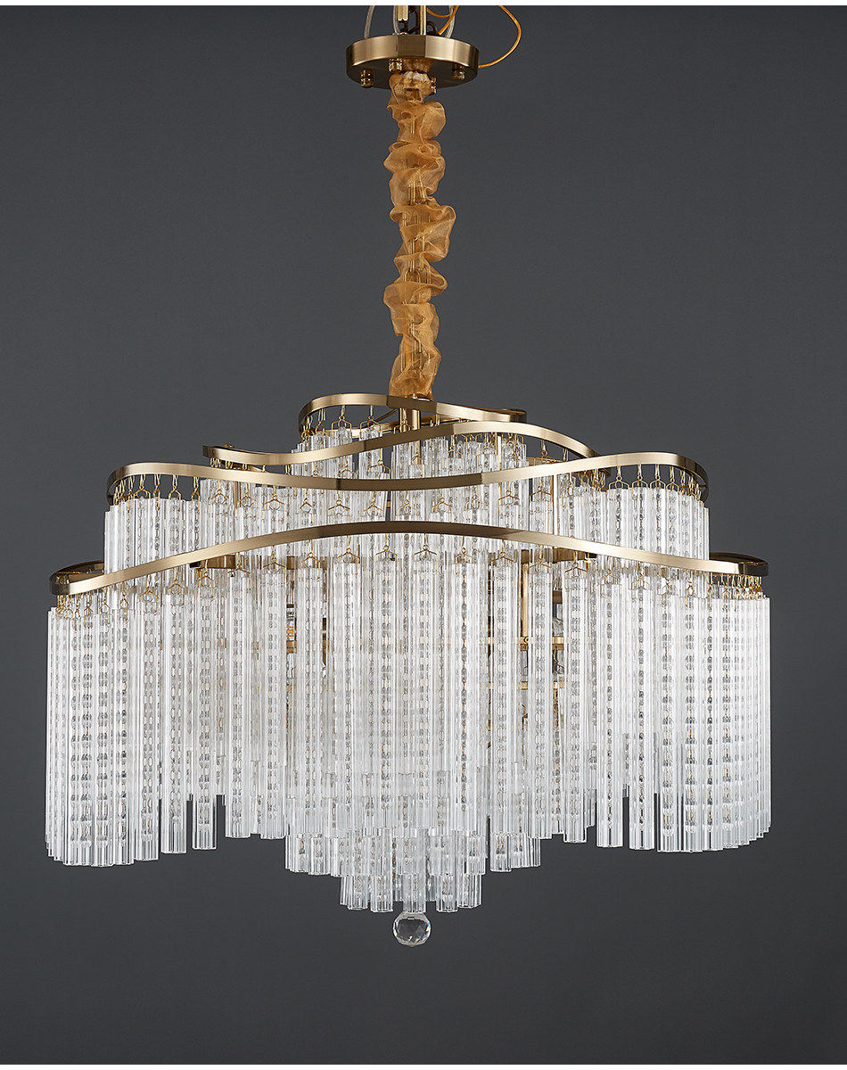 Round glass chandelier for living room dining room lounge chandelier(WH-CY-231)