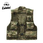 Hot Sale Outdoor Men's Photography Vest Camouflage Utility Mesh Vest Multi