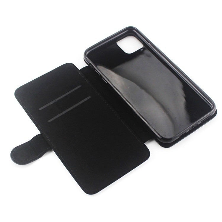 Durable Sublimation Leather Flip Cellphone Case For IPhone 15 14 13