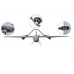 12KG Military Industrial Drone Monitor Scout VTOL Fixed Wing Drone Surveying