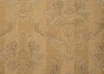 Classical Damask European Style Wallpaper 3D Effect Wall Covering For Bed /