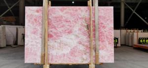 Quality Custom Straight Wooden Onyx Marble Slab 18-30mm Thickness wholesale