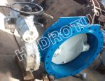 Electric / Manual Drived Wafer Butterfly Valve With Water Pressure 0.25Mpa - 2