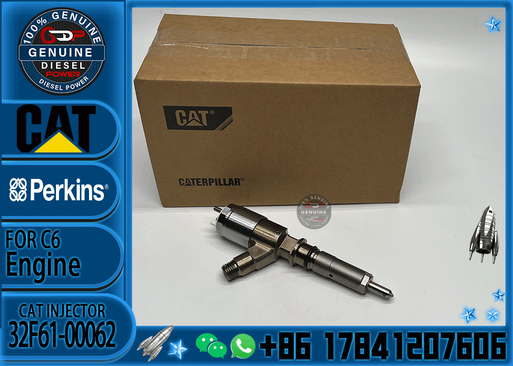 Excavator Parts CAT E 320D 323D c4.4 C6.6 Engine Fuel Injector 32F61-00062 10R-7671 320-0677