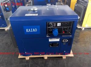 Quality Silent Running Household Diesel Generators 50HZ 220V CE Certification wholesale