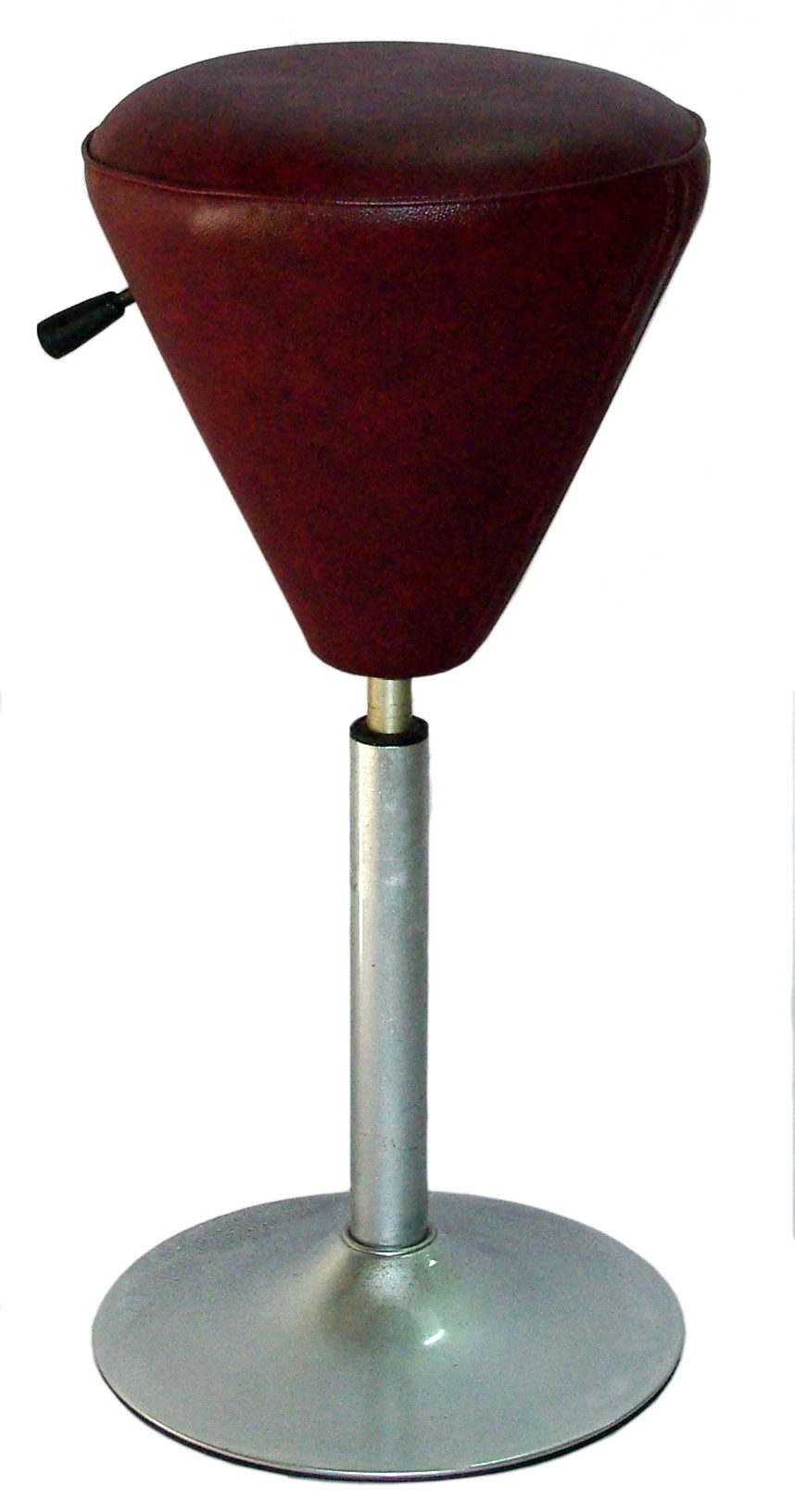 Round Base Hydraulic Salon Rolling Chair With Rubber Wheel , Eco Friendly