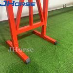Red Fashionable Horse Jumps Equipment With Protection