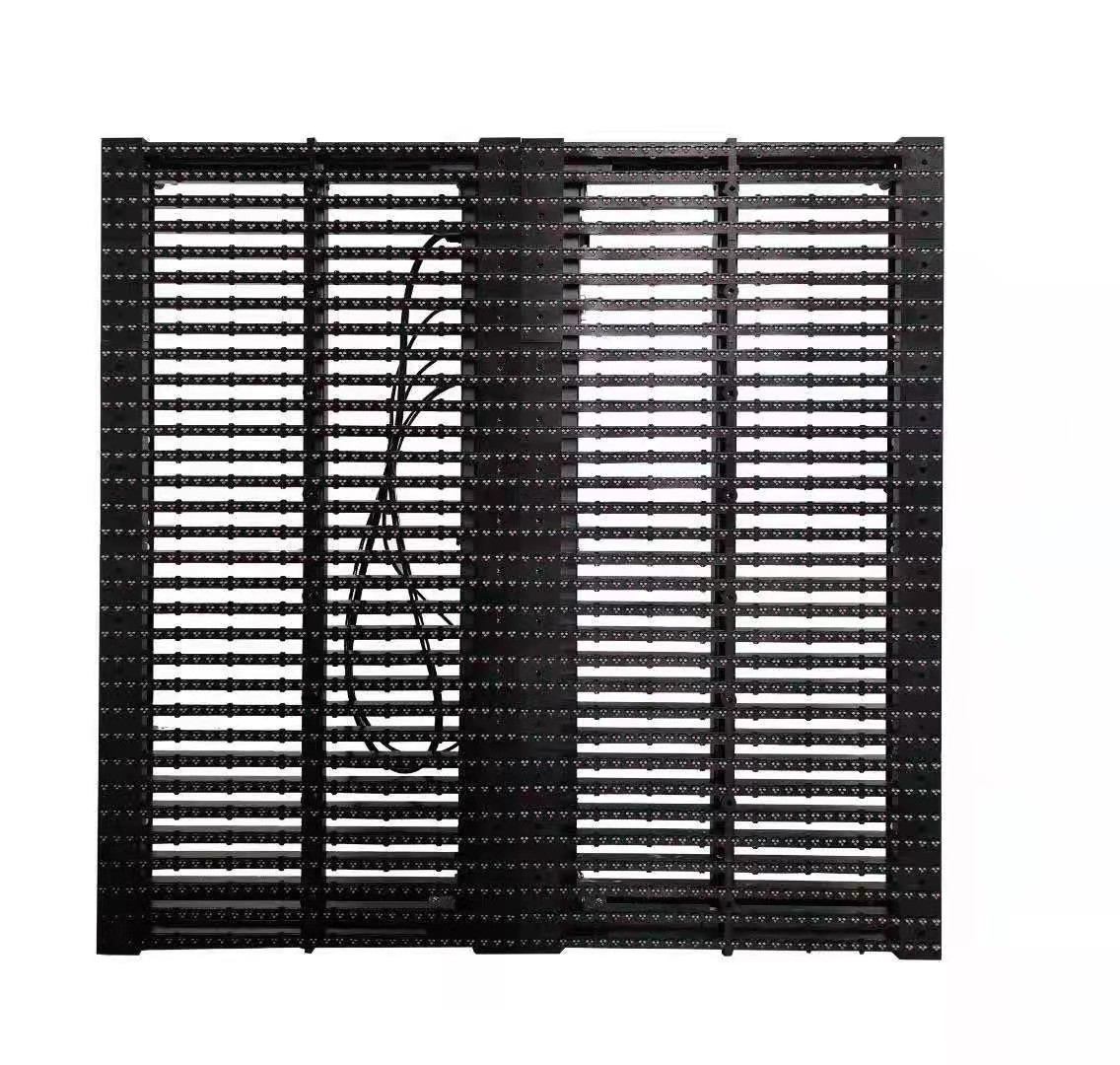 75% Transparency P3.91 Glass LED Curtain Wifi Poster SMD3528