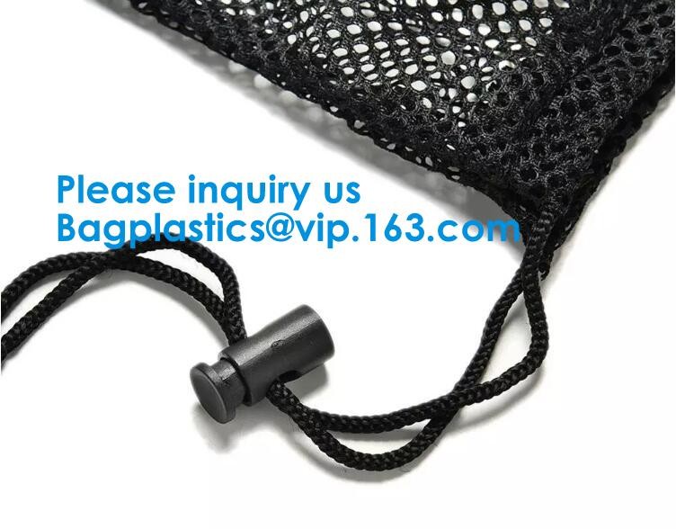 Nylon Mesh Net Drawstring Bag Mesh Pouch Organic Mesh Produce Bags With Custom Logo,Reusable Eco Friendly Nylon Drawstri