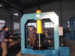 Quality 120 Ton Forklift Tire Press Machine With Press Tooling Heavy duty wholesale