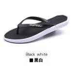 Portable Mens Sports Slippers , High Stretch EVA Footbed Flip Flops