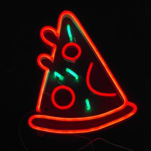 Quality 50000hrs Pizza Cuttable Custom Neon Signs Hang Wall Lighting 8×12mm wholesale