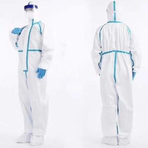 Quality Dust Proof SMS Disposable Protective Coveralls wholesale
