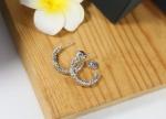 Authentic Silver 925 Sterling Earrings Gold Vermeil Hoop Huggie