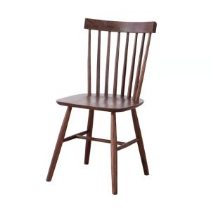 Quality Economical Dining Room Solid Wood Chairs High Back For Family / Restaurant wholesale