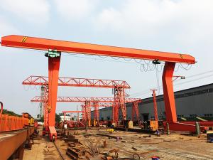 Quality L Type Single Girder Gantry Crane With Electric Hoist CE Certification wholesale