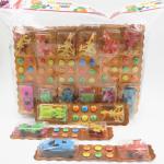 Halloween Novelty Compressed Candy With Funny Car Plane Toy