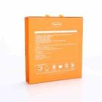 OEM Logo Art paper Gift Bag With Handles Hot Foil stamping finishing
