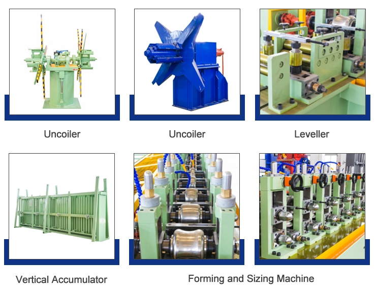 OEM Iron Pipe Making Machine Galvanized Steel Pipe Manufacturing Machine