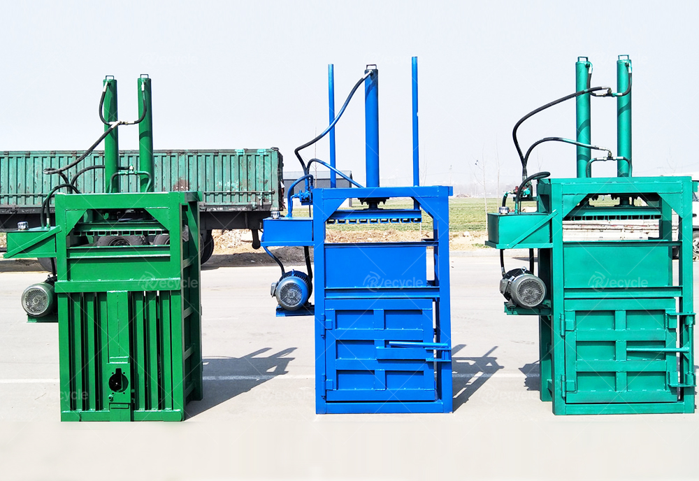 Aluminum Can Baler Machine 10 Ton Mini Baler Machine For Waste Paper