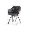 Buy cheap Restaurant Patio Chairs With Metal Legs , Modern Commercial Dining Chairs from wholesalers