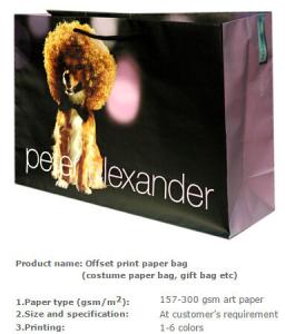 Quality Factory Wholesale Custom Printed Shopping Christmas Gift Recycled Brown Kraft Paper Bags with Handles, twist handle prin wholesale