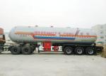 Tri Axles Tank Semi Trailer For 40000L- 48000L Liquid Ammonia Transport