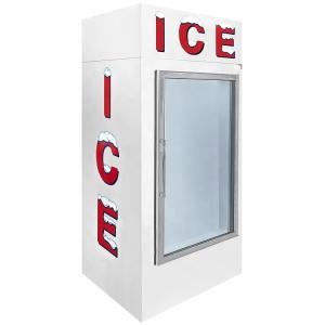 Quality Bagged Ice merchandiser, -15℃ glass door ice cooler bag storage freezer with auto defrost wholesale