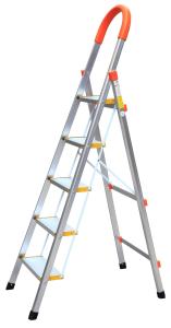 Quality En131 5 Step 5.4ft Household Aluminium Ladder wholesale
