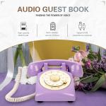 32GB Phone Guest Book Capture Voice Messages and Memories from Guests at
