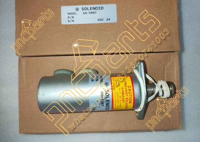 6N-9987 Shutoff Solenoid CAT 225D Engine 3208 Stop Solenoid 6N9987