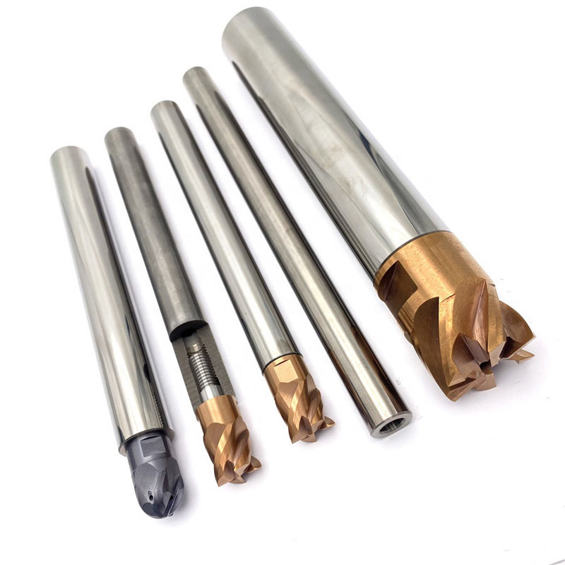 Solid End Mill Cutter Head Square / Corner Radius / Ball Nose